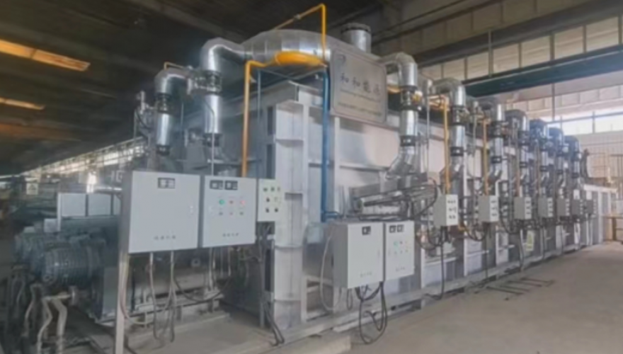 Walking furnace and three-dimensional honeycomb heat exchanger project—Jinchuan Group Co., Ltd.